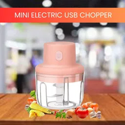 frony Chopper (Electric Rechargeable Chopper) for Kitchen Vegetable Garlic Onion C27 Electric Vegetable & Fruit Chopper-picture-23