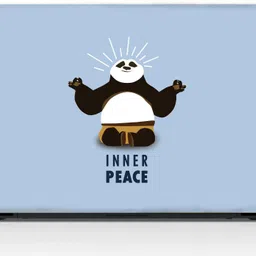 gray wall Inner Peace Vinyl Laptop Skin Compatible for 13.3 inch-picture-22