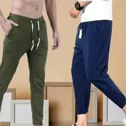 Solid Men Multicolor Track Pants-picture-21