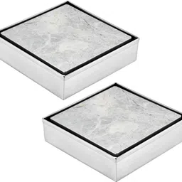 ruhe Floor Stainless Steel Push Down Strainer image 2