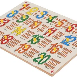 apd 1 to 20 number wooden board for kids and number puzzles and learning for kids image 3