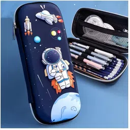givni mart Universe Space Nature Art Canvas Pencil Box image 2