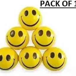 jmv Smiley Soft Ball for Kids and Adults, a Stress Relief Toy, Non Toxic Toy.- 3 mm image 3