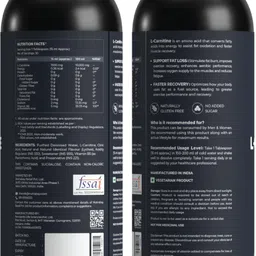 nutrabay Pro Liquid L-Carnitine + Vitamin B5, Flavor - Lychee Crush image 5