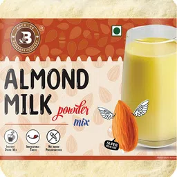 brew lab Almond Milk Powder mix | Nutritious & Delicious Instant Drink Mix |-picture-10