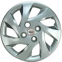 prigan Amaze Silver 14 Wheel Cover For Universal For Car Universal For Car image 1