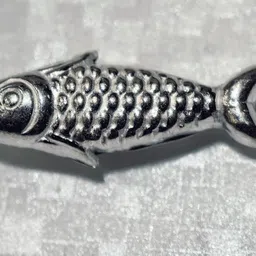 Siroyajewel 925 Silver Fish for Luck to keep in tijori/Purse Sterling Silver, Silver Floating Charm-picture-19