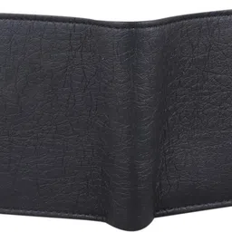 pocket bazar Men Trendy Black Artificial Leather Wallet - Mini image 3