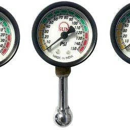 pride Tyre Pressure Gauge TTC(Small Gauge 150 psi ) for Car, Bike ( pack of 3 pcs ) Tubeless Tyre Puncture Repair Kit-picture-16