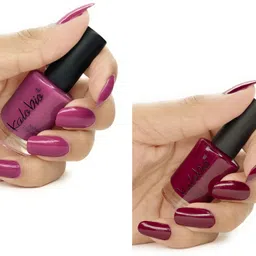 kalobio Pastel Nail Enamel - Rose Pink & Carmine KPS14/15-picture-22