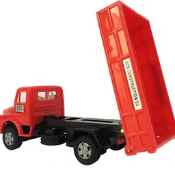 play haven TLC Truck Toy With Tail Gate Openable, Pull Back Action Toy (Red, Pack of: 1) image 4
