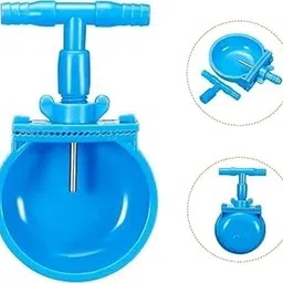 Rabbit Waterer Cups, 5 Pack Automatic Poultry Nipple Drinker Plastic Pet Bowl-image-12