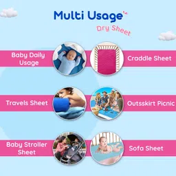 bumtum Cotton, Fleece Baby Bed Protecting Mat image 2