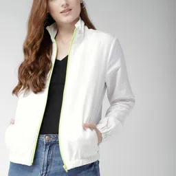 MAYKR Solid Women Wind Cheater-image-86
