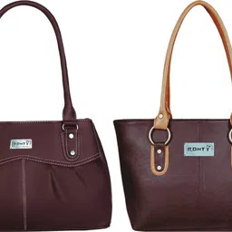 ronty Women Brown, Brown Shoulder Bag-picture-14