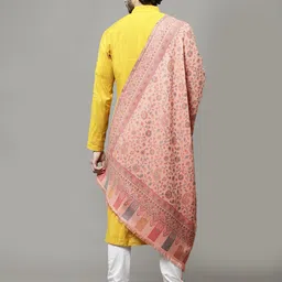 GREEN AGRITECH Polyester Wool Blend Woven Men Shawl image 4