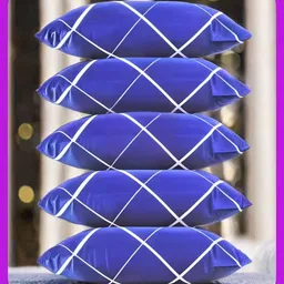 urmila creation Microfibre Sleeping Pillow Pack of 5 Solid LUXURY image 1