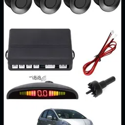 3a featuretail Universal 4 Black Reverse Parking Sensor-AP25N611 Universal 4 Black Reverse Parking Sensor-AP25N611 Parking Sensor image 1