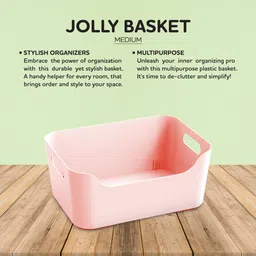 kolorr Plastic Jolly Basket Storage Basket image 4