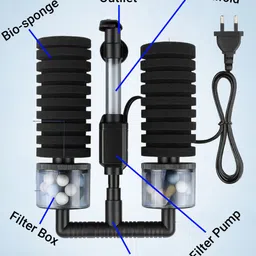 quick service SB-3822B Power Aquarium Filter image 3