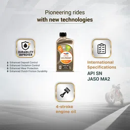 total energies HI-PERF 700 10W-40 Synthetic Blend Engine Oil image 4