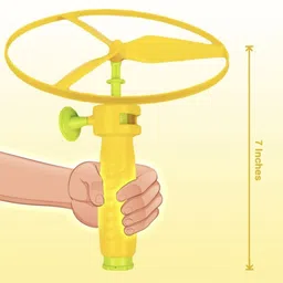 zokato Air Spinner Flying Rotor Wheel for Kids to Make Their Playtime Fun. image 4