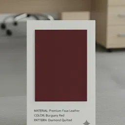 craftswell Leather Office Adjustable Arm Chair image 2