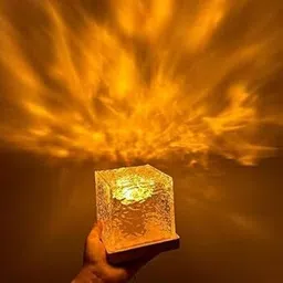 Dynamic Water Pattern Light, 16 Colors, LED Mood Lamp 7 Table Lamp-image-20