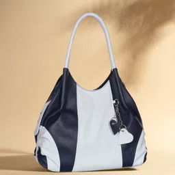 Women Blue Shoulder Bag-image-0