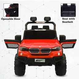 prabal 888 (1-8Yrs) Battery ride on Jeep Battery Operated Ride On image 4