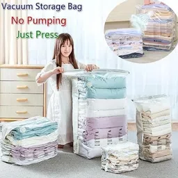 nd brothers 5Pack Vacuum Compression Storage Bags With Pump,Space Saver Sealer Bag ND502 Travel Storage Vacuum Bags-picture-12