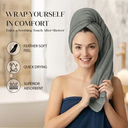 house of terry Cotton 450 GSM Bath Towel image 3