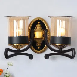 kapoor lampshades Soomin Antique Brass Metal Wall Sconces-picture-23