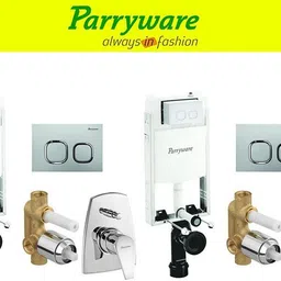 parryware Half Frame Concealed Cistern, with divater body upper edge set of 2 pic 193 Dual Flush Tank-picture-29