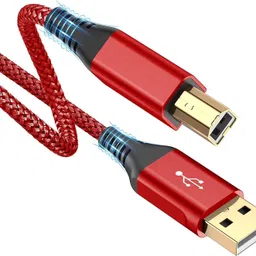 Jihaan 3-in-1 Cable 3 m Printer Cable High Speed USB 2.0USB Scanner Cable A Male to B Male Compatible with Printers-image-19
