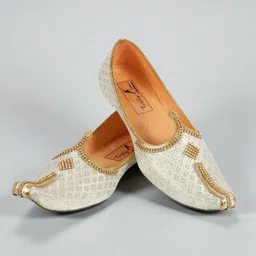 Luxe Nawabi Sherwani Juti Casuals For Men-image-75