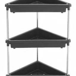 flipkart smartbuy Fruit,Vegetable Stand Kitchen Trolley,Fruit Basket,Vegetable Basket | Rack Plastic Kitchen Trolley image 2