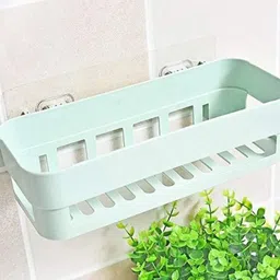 sjk Self Adhesive Wall Hanging BATHROOM floating Shelf (pack of 1) 1.902 Regular Organizer-picture-11