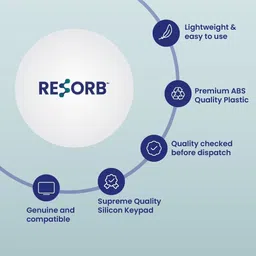 RESORB LED 620 Non Voice Remote Control Compatible for Smart TV Compatibility: Compatible with Realme Smart 4K LED TV. Remote Controller image 3