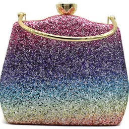 toobacraft Party Multicolor, Purple Clutch - Regular Size-picture-22
