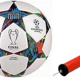 aristo Multistar UEFA Football with Inflating Air Pump Football - Size: 5-picture-28