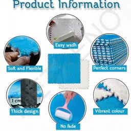 hukimoyo Cotton Baby Play Mat image 4