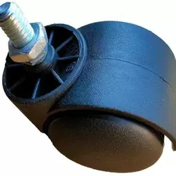 biway Heavy Duty Caster Black Chudi With Pana Wheels for Rolling Computer Chairs Appliance Furniture Caster image 3