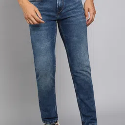 killer Men Slim Mid Rise Blue Jeans-picture-30