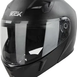 steelbird SBA-19 R2K HI-QUALITY FLIP-UP BLACK 600 MM Motorbike Helmet image 2