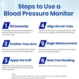 Accutrust Bp-190 Trust Digital Blood Pressure Monitor with Large LCD, WHO Indicator & Memory Bp Monitor image 4
