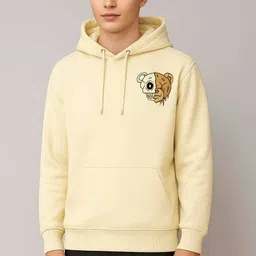 pvs trend Men Full Sleeve Printed Hooded Sweatshirt image 2