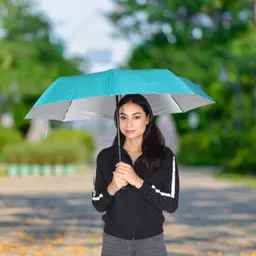 bloomilush Wine Bottle Umbrella 3 Folding Windproof Compact Umbrella with Bottle Cover Umbrella image 2