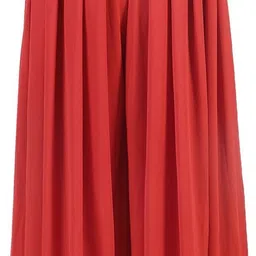 usman enterprises Women Regular Fit Red Lycra Blend Trousers image 2