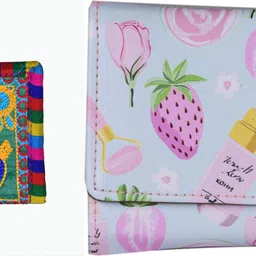 Casual Peach, Green Clutch-image-94